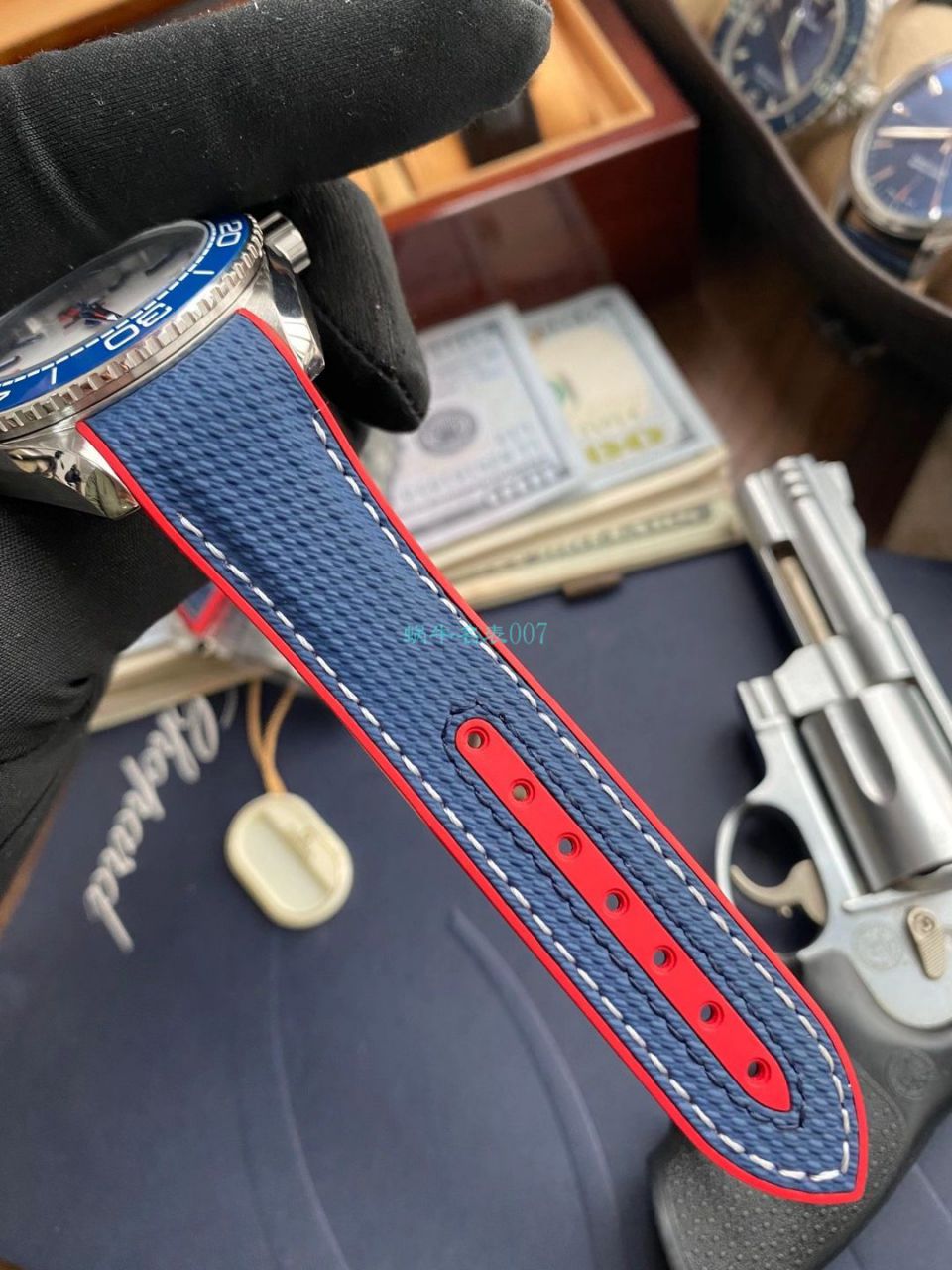 VS Factory 1比1高仿手表OMEGA Seamaster 系列海洋宇宙美洲杯限量版 wrist watch  / VS733