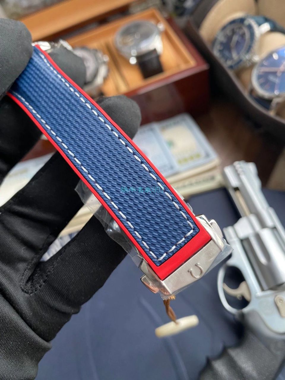 VS Factory 1比1高仿手表OMEGA Seamaster 系列海洋宇宙美洲杯限量版 wrist watch  / VS733