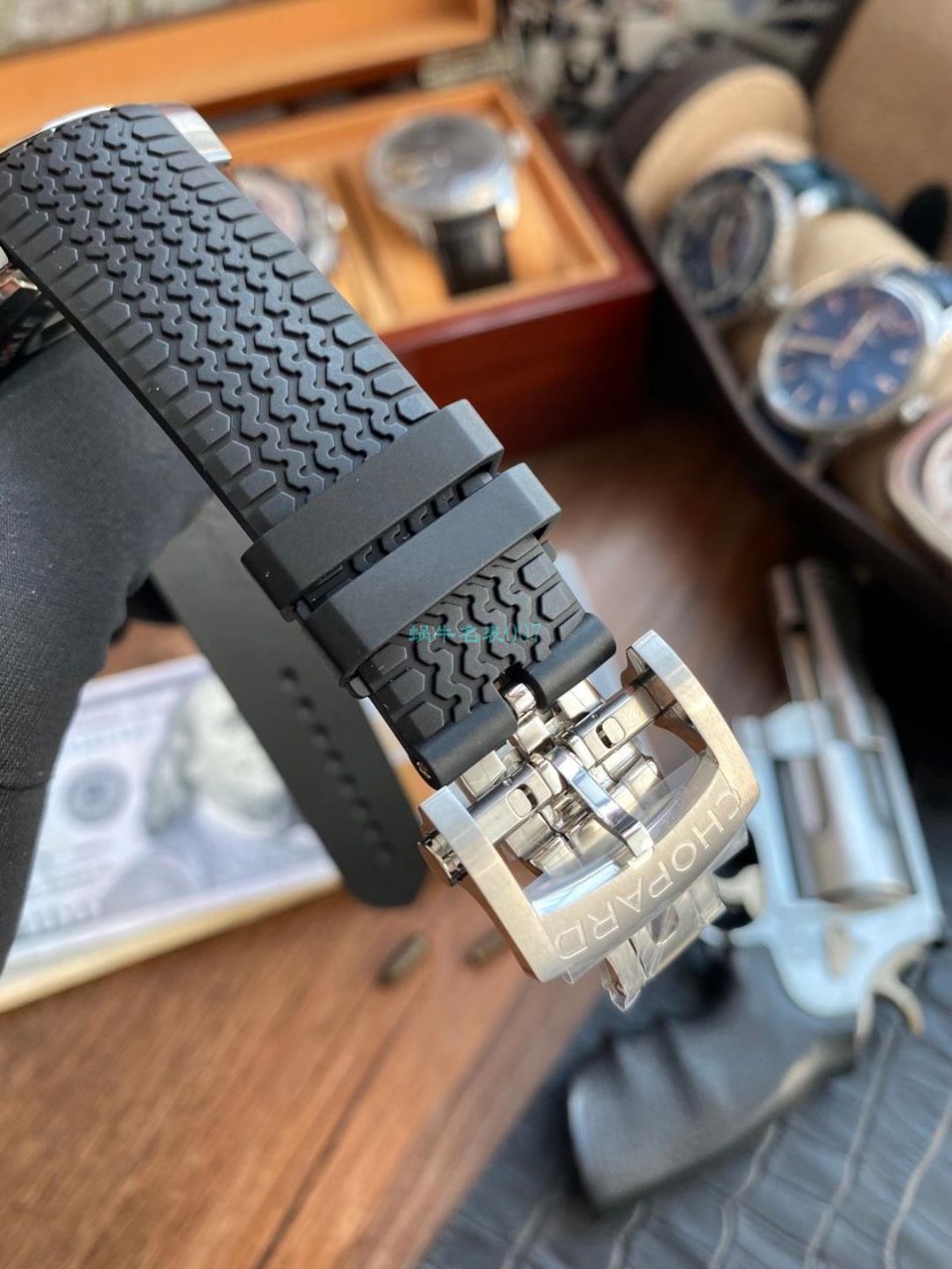 V7 Factory  Chopard 经典赛车 MILLE MIGLIA 2017 RACE EDITION 复刻高仿168571-3002 wrist watch  / XB076