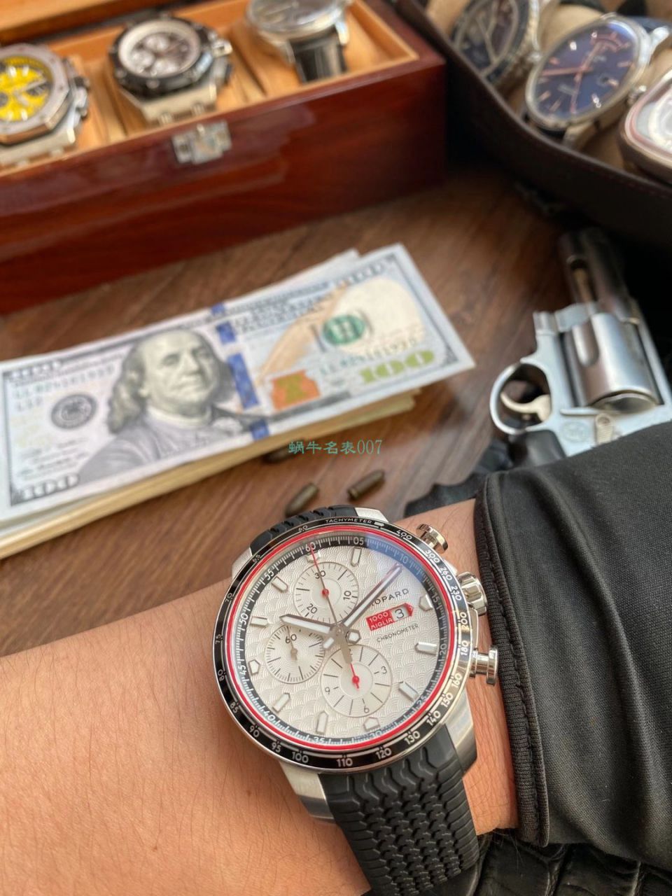 V7 Factory  Chopard 经典赛车 MILLE MIGLIA 2017 RACE EDITION 复刻高仿168571-3002 wrist watch  / XB076