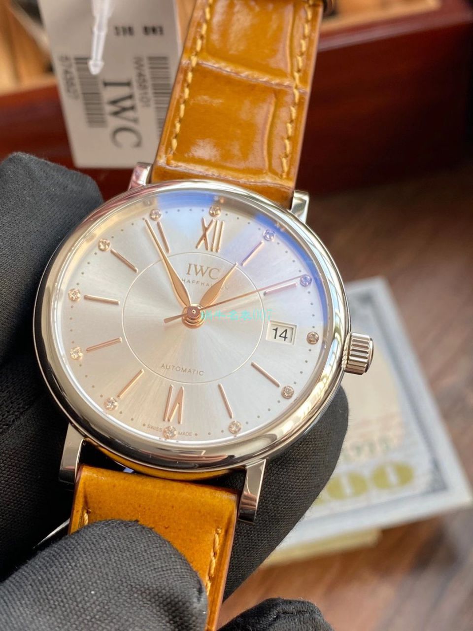 V7 Factory  IWC 柏涛菲诺1比1高仿手表女装IW458101 wrist watch  / WG583