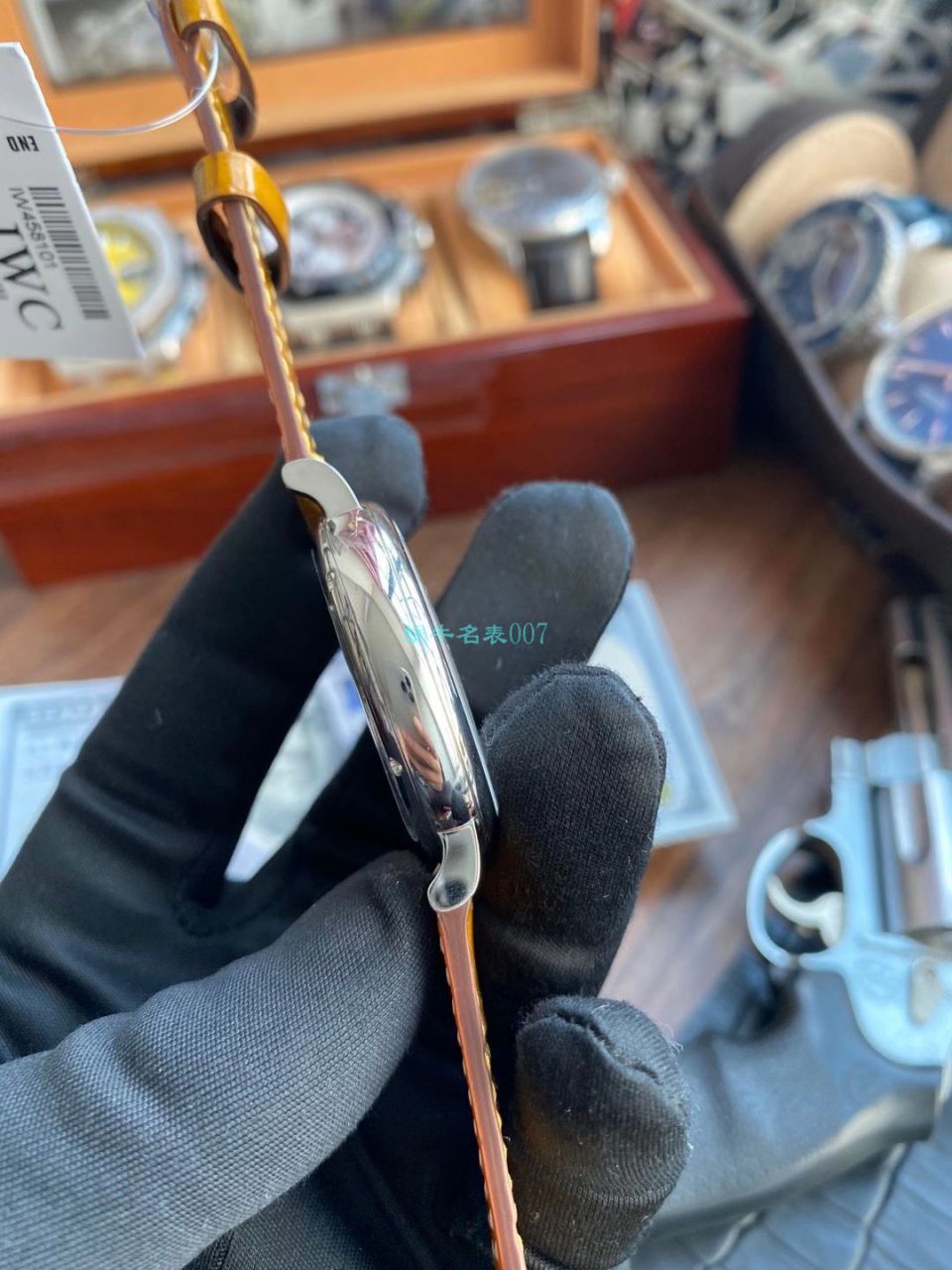 V7 Factory  IWC 柏涛菲诺1比1高仿手表女装IW458101 wrist watch  / WG583