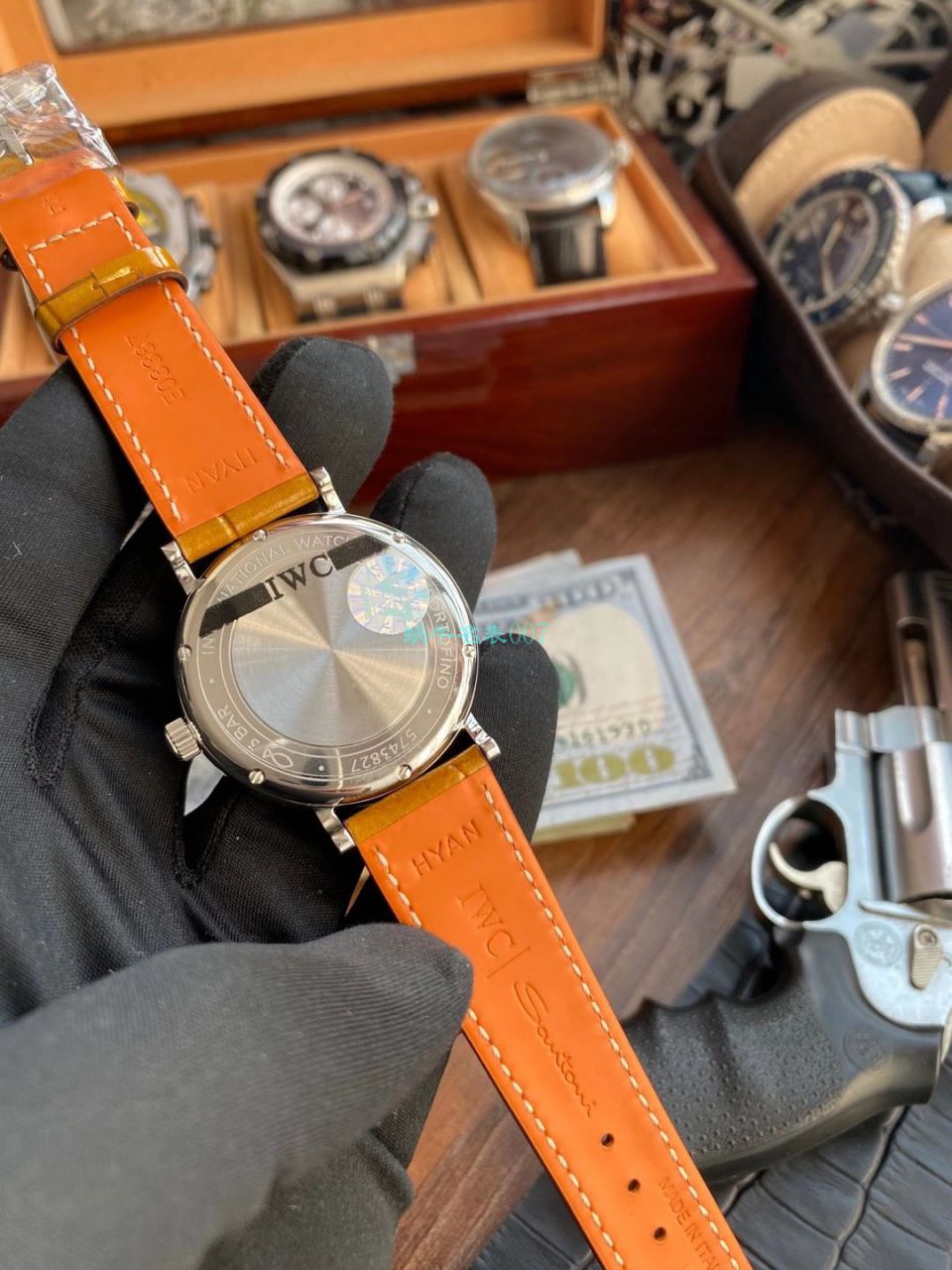 V7 Factory  IWC 柏涛菲诺1比1高仿手表女装IW458101 wrist watch  / WG583