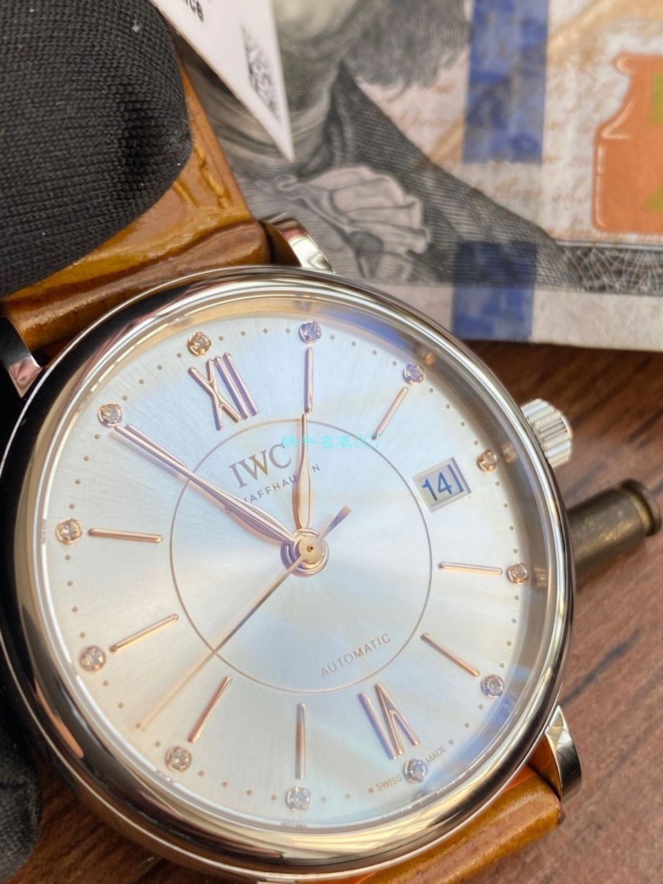 V7 Factory  IWC 柏涛菲诺1比1高仿手表女装IW458101 wrist watch  / WG583