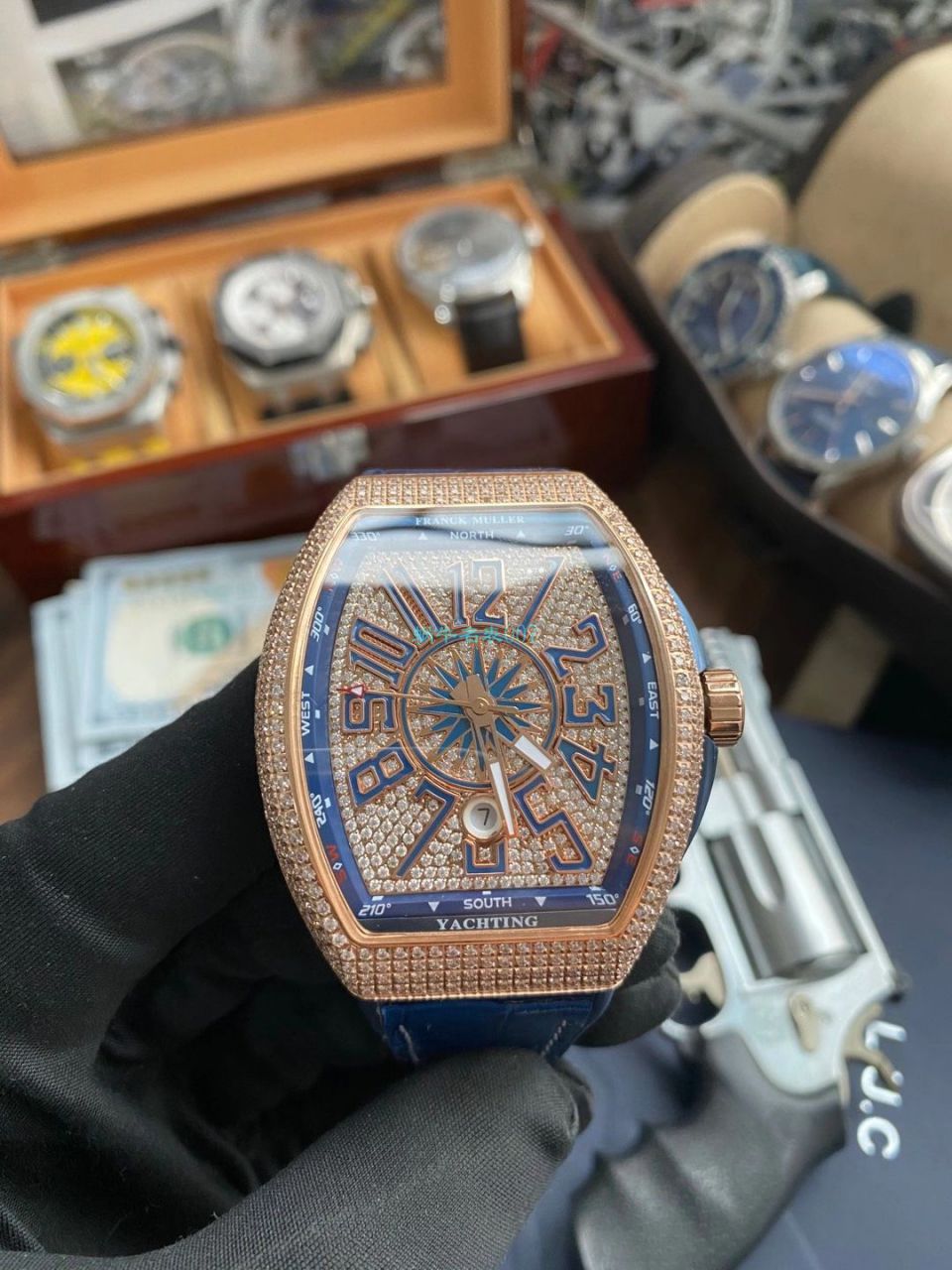 ABF Factory  Franck Muller Franck Muller YACHTING系列V45 1比1高仿手表 / FL081
