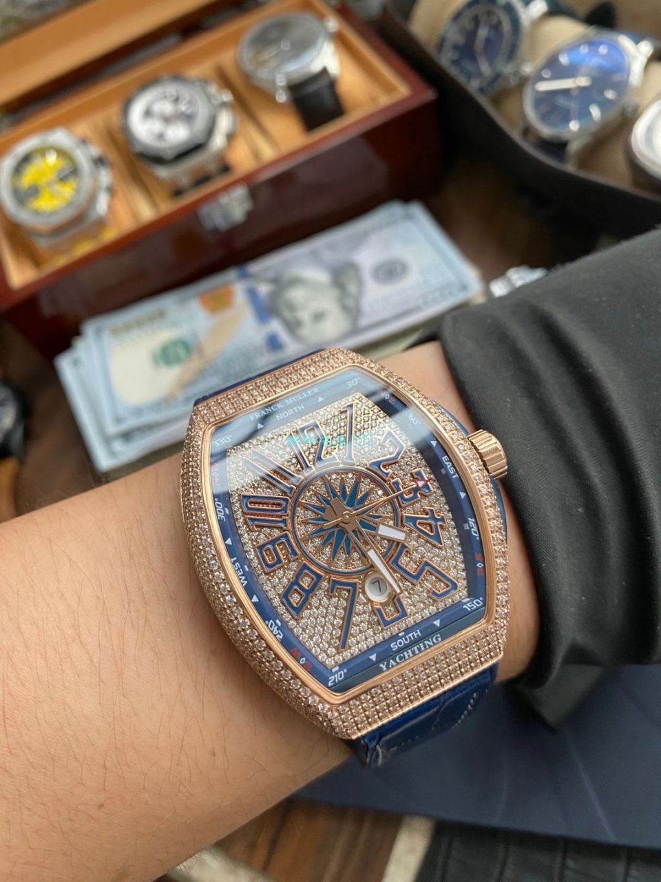 ABF Factory  Franck Muller Franck Muller YACHTING系列V45 1比1高仿手表 / FL081