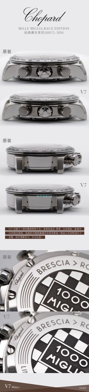【多 Video analysis 】史上最强 Chopard 手表V7 Factory chopard赛车系列精品 终极大作  / XB077