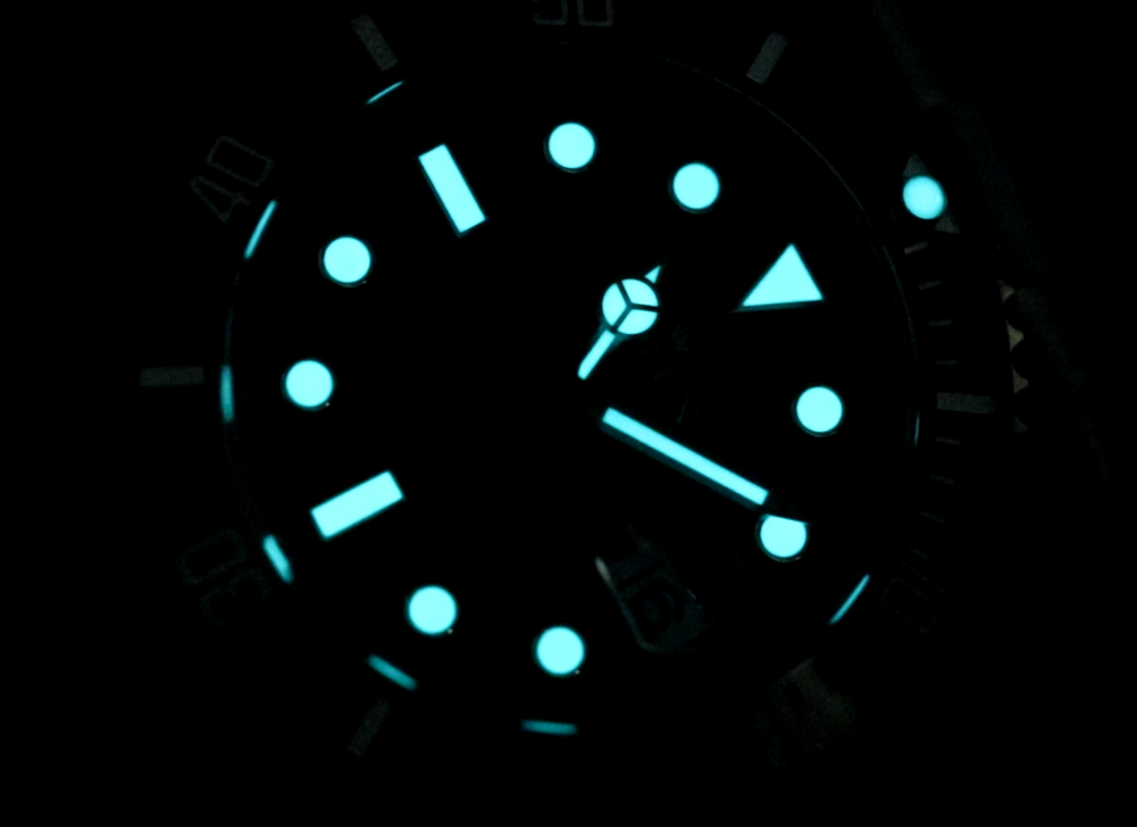 V9 Factory  Rolex 水鬼 top 复刻手表BLAKEN  SUBMARINER  DATE LV官方同款曜黑改装版 / R670