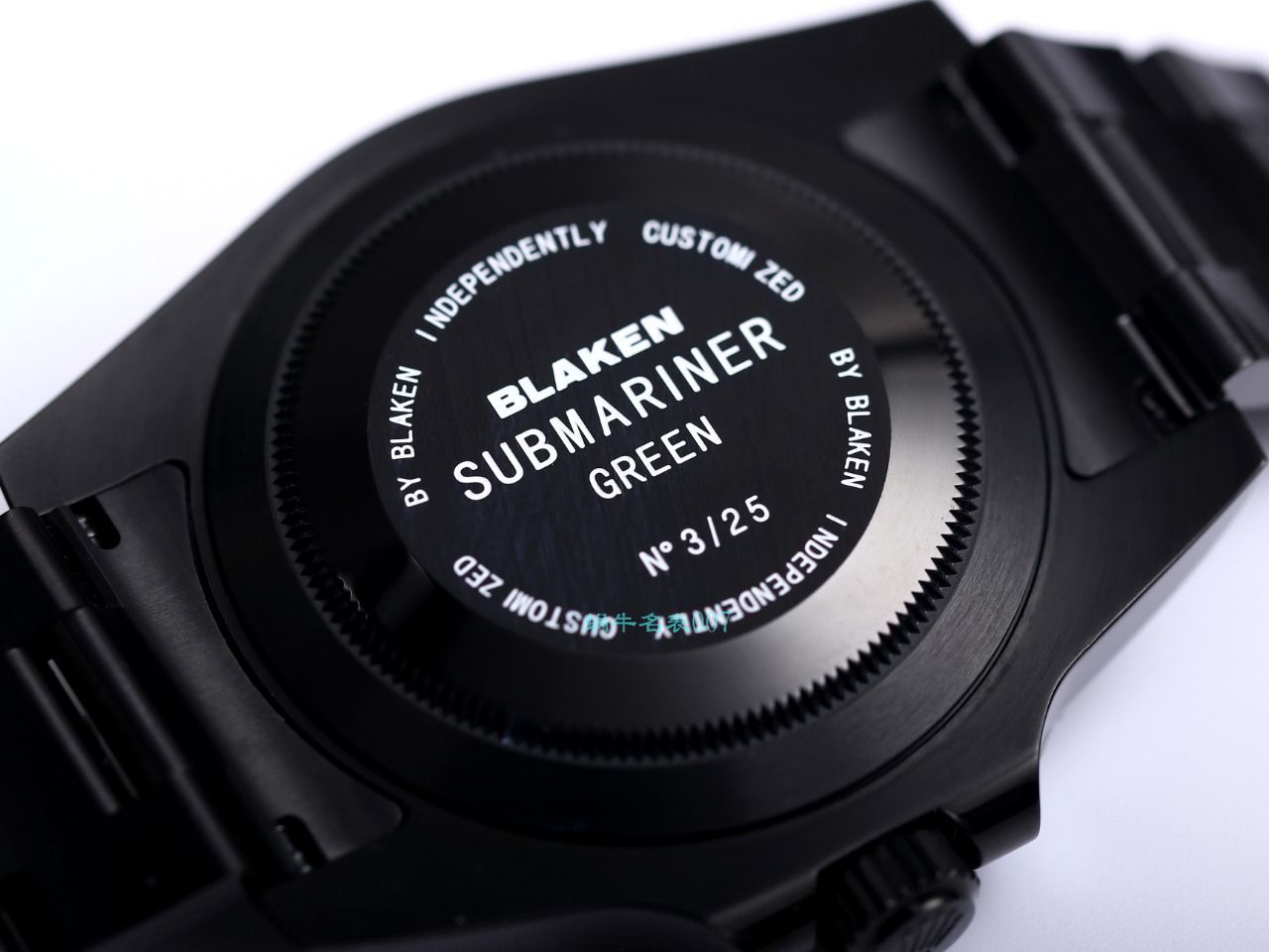 V9 Factory  Rolex 水鬼 top 复刻手表BLAKEN  SUBMARINER  DATE LV官方同款曜黑改装版 / R670