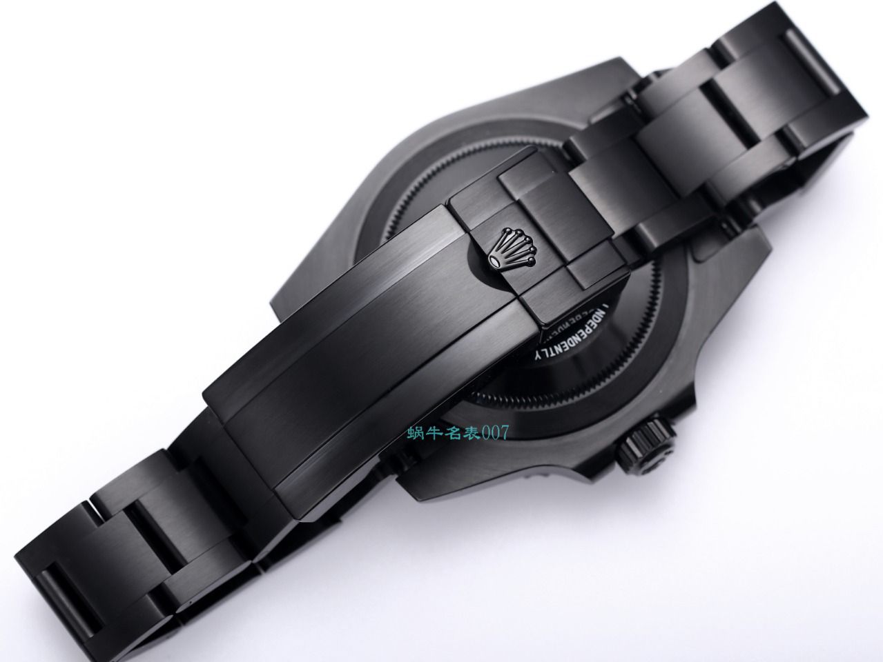 V9 Factory  Rolex 水鬼 top 复刻手表BLAKEN  SUBMARINER  DATE LV官方同款曜黑改装版 / R670