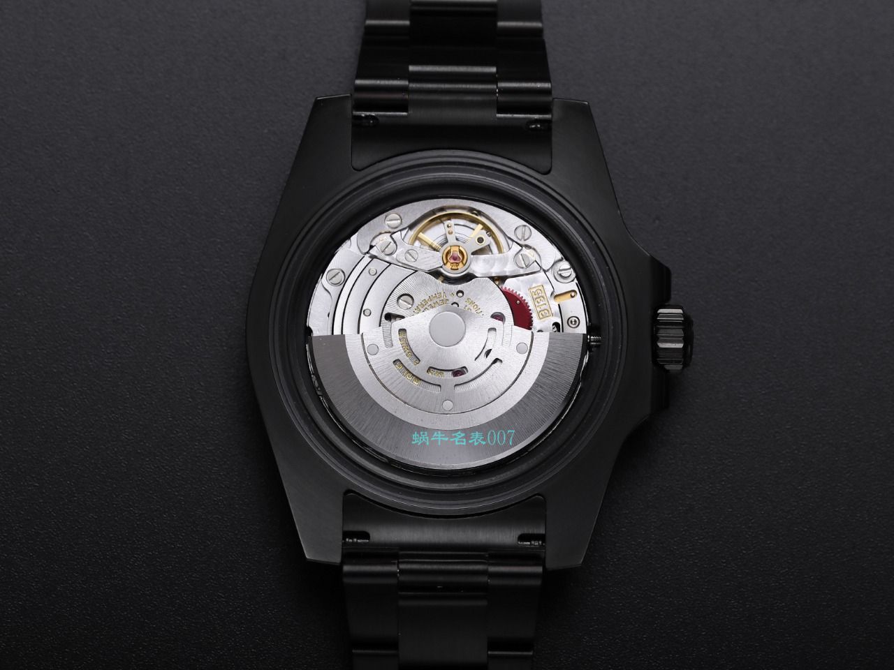 V9 Factory  Rolex 水鬼 top 复刻手表BLAKEN  SUBMARINER  DATE LV官方同款曜黑改装版 / R670
