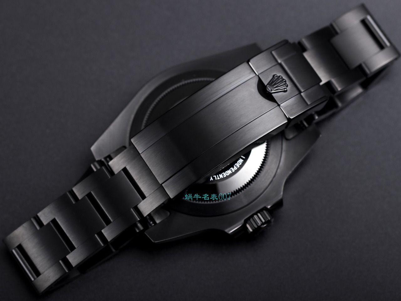 V9 Factory  Rolex 水鬼 top 复刻手表BLAKEN  SUBMARINER  DATE LV官方同款曜黑改装版 / R670