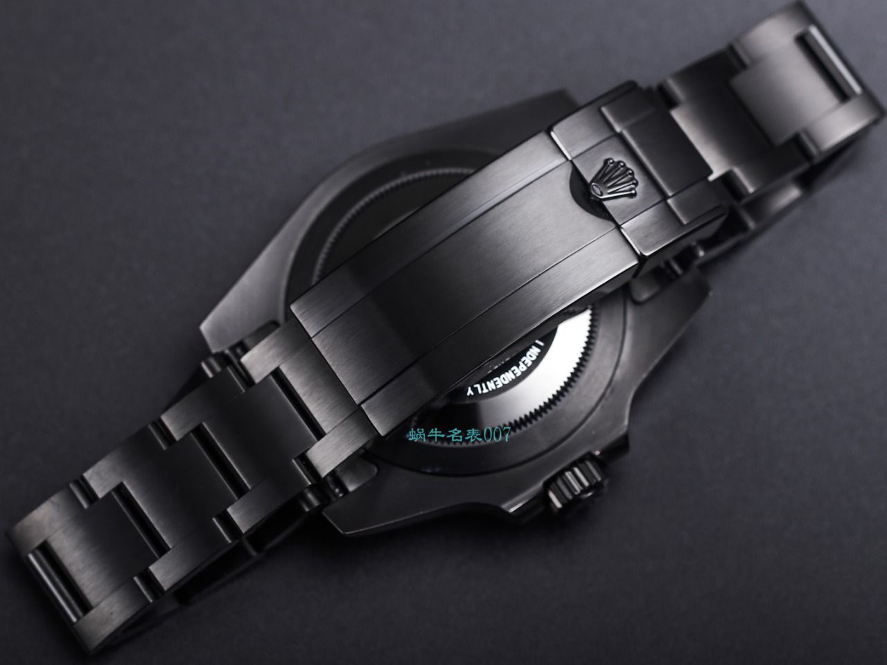 V9 Factory  Rolex 水鬼 top 复刻手表BLAKEN  SUBMARINER  DATE LV官方同款曜黑改装版 / R670