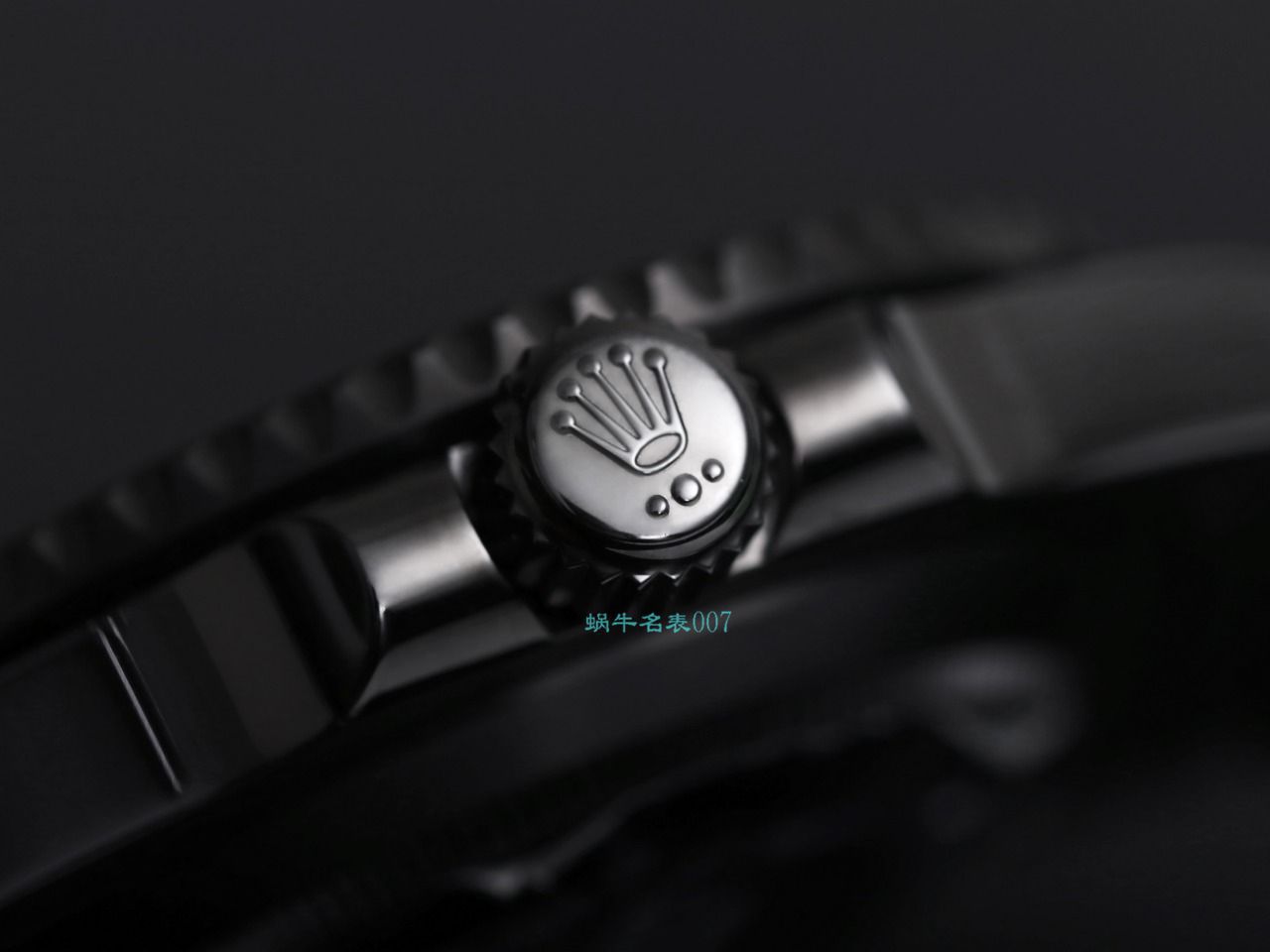 V9 Factory  Rolex 水鬼 top 复刻手表BLAKEN  SUBMARINER  DATE LV官方同款曜黑改装版 / R670