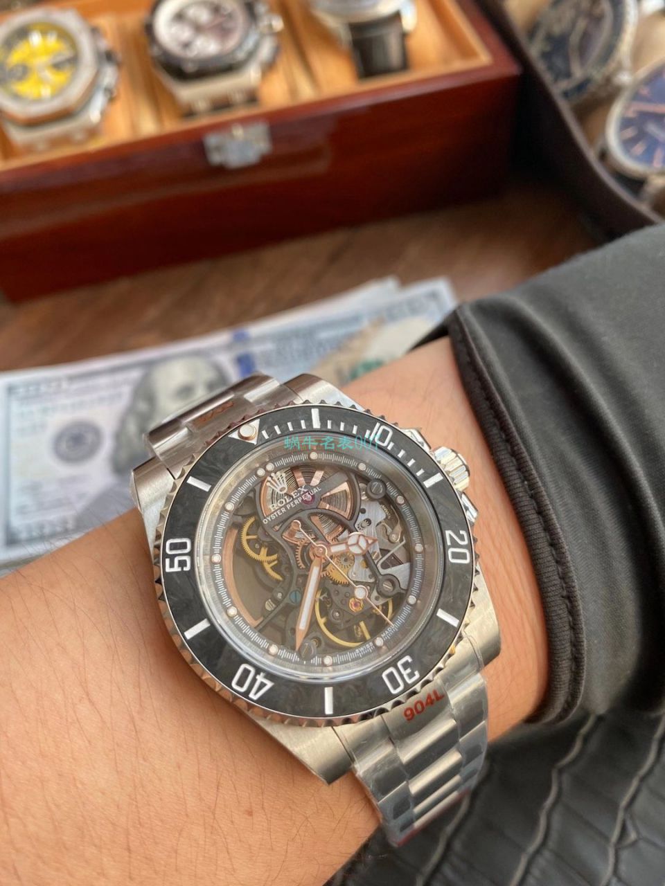 【 Video analysis 】WWF Factory  top 复刻 Rolex 全镂空改装 Submariner 116610手表 / R671