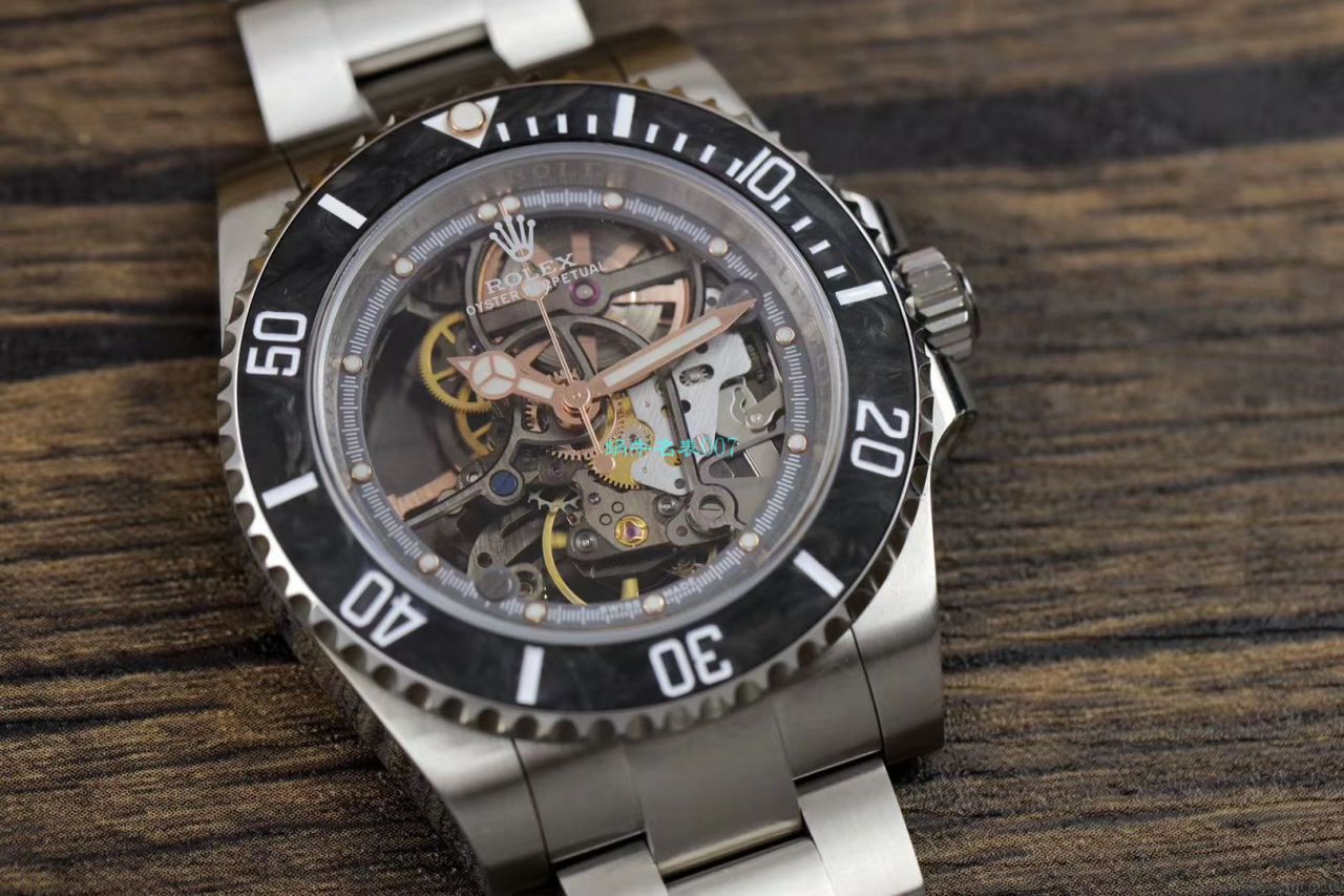 【 Video analysis 】WWF Factory  top 复刻 Rolex 全镂空改装 Submariner 116610手表 / R671