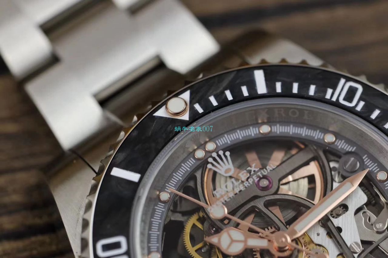 【 Video analysis 】WWF Factory  top 复刻 Rolex 全镂空改装 Submariner 116610手表 / R671