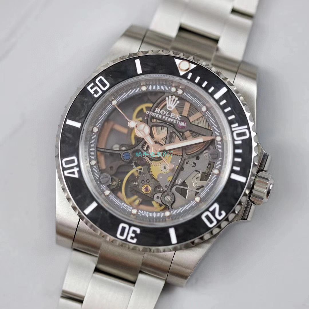 【 Video analysis 】WWF Factory  top 复刻 Rolex 全镂空改装 Submariner 116610手表 / R671