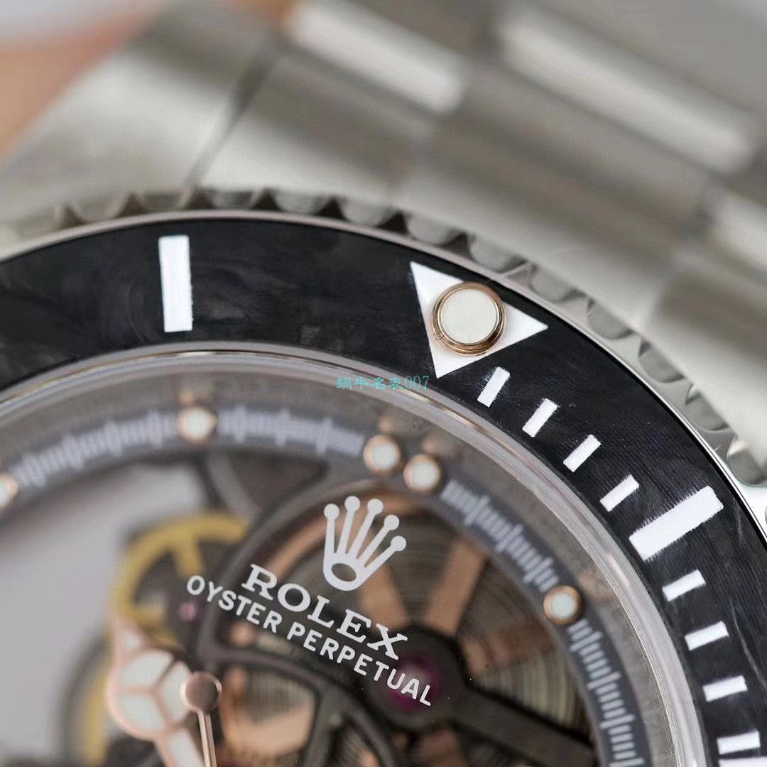 【 Video analysis 】WWF Factory  top 复刻 Rolex 全镂空改装 Submariner 116610手表 / R671