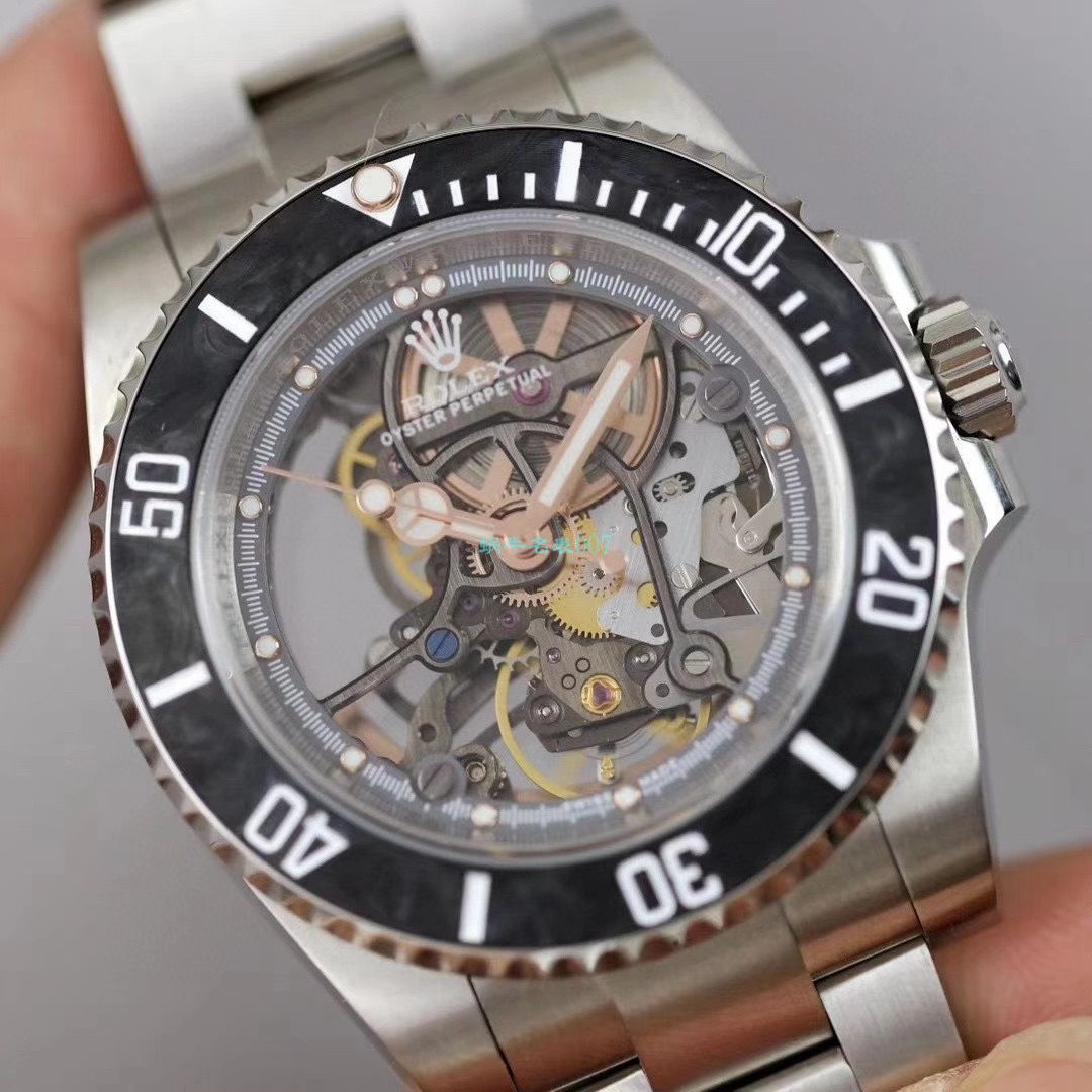 【 Video analysis 】WWF Factory  top 复刻 Rolex 全镂空改装 Submariner 116610手表 / R671