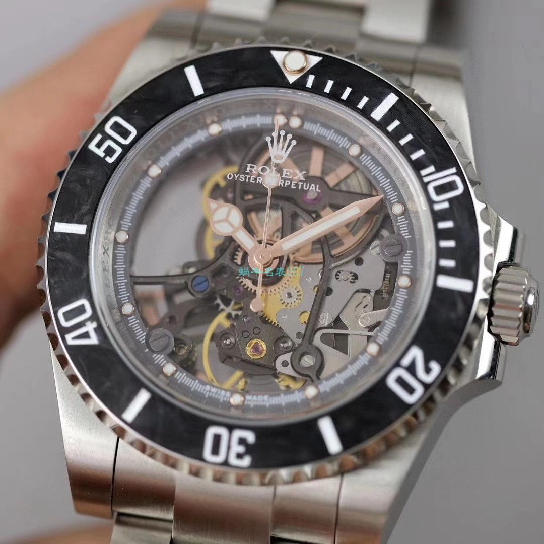 【 Video analysis 】WWF Factory  top 复刻 Rolex 全镂空改装 Submariner 116610手表 / R671