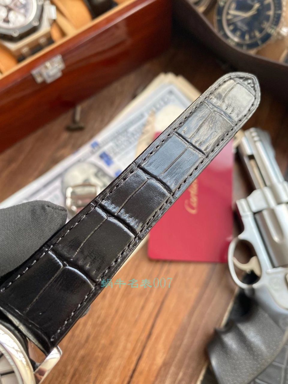 【评测视频】BBR Factory  Cartier  ROTONDE DE  Cartier  1比1高仿 Tourbillon 手表W1556215 wrist watch  / K317