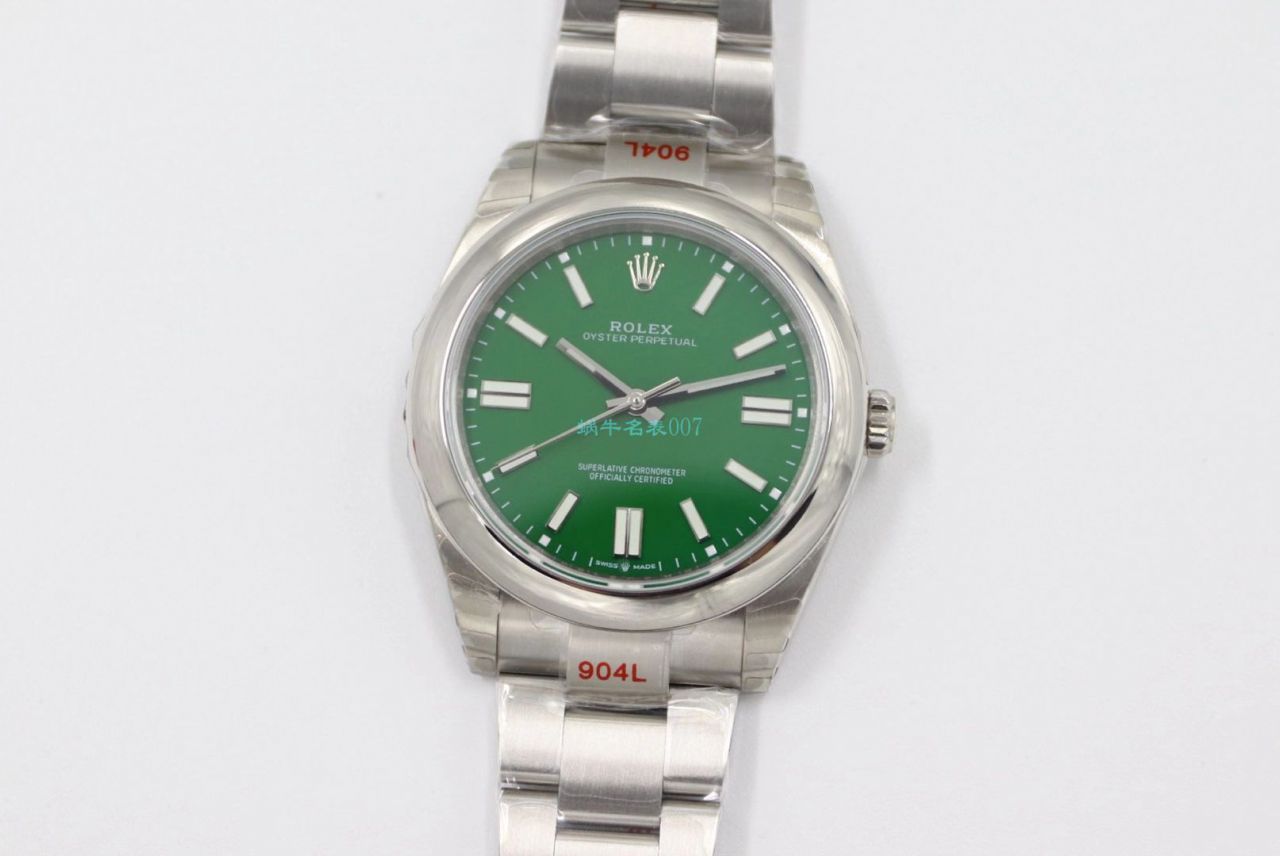 EW Factory 2020新款 Rolex  oyster perpetual 动型41系列1比1高仿手表m124300-0007，m124300-0004，m124300-0006 / R673