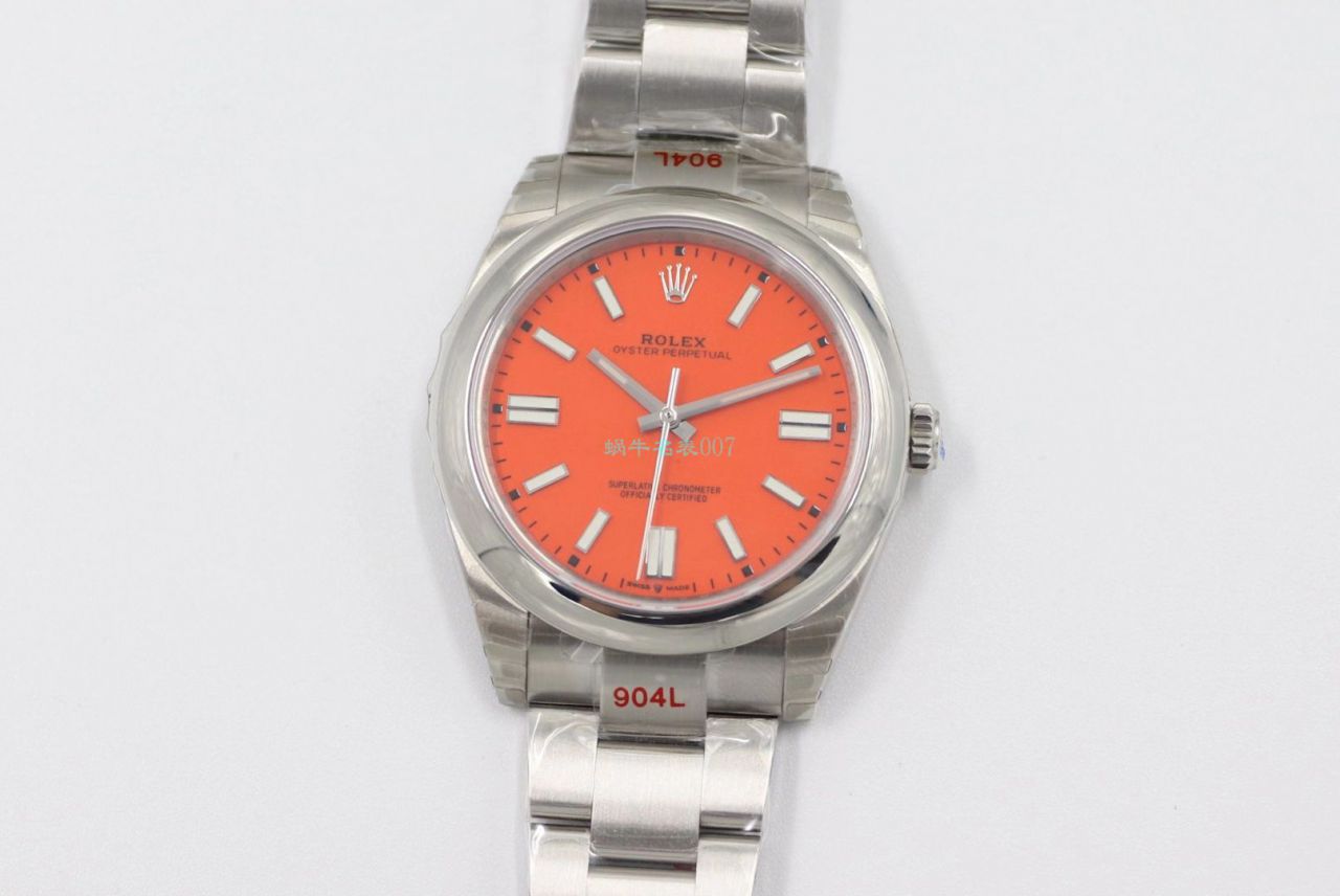 EW Factory 2020新款 Rolex  oyster perpetual 动型41系列1比1高仿手表m124300-0007，m124300-0004，m124300-0006 / R673