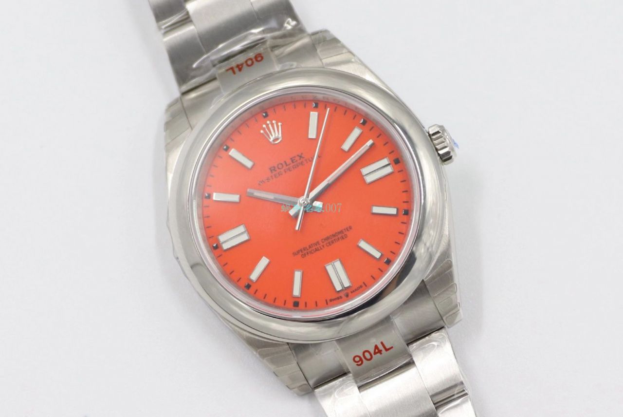EW Factory 2020新款 Rolex  oyster perpetual 动型41系列1比1高仿手表m124300-0007，m124300-0004，m124300-0006 / R673