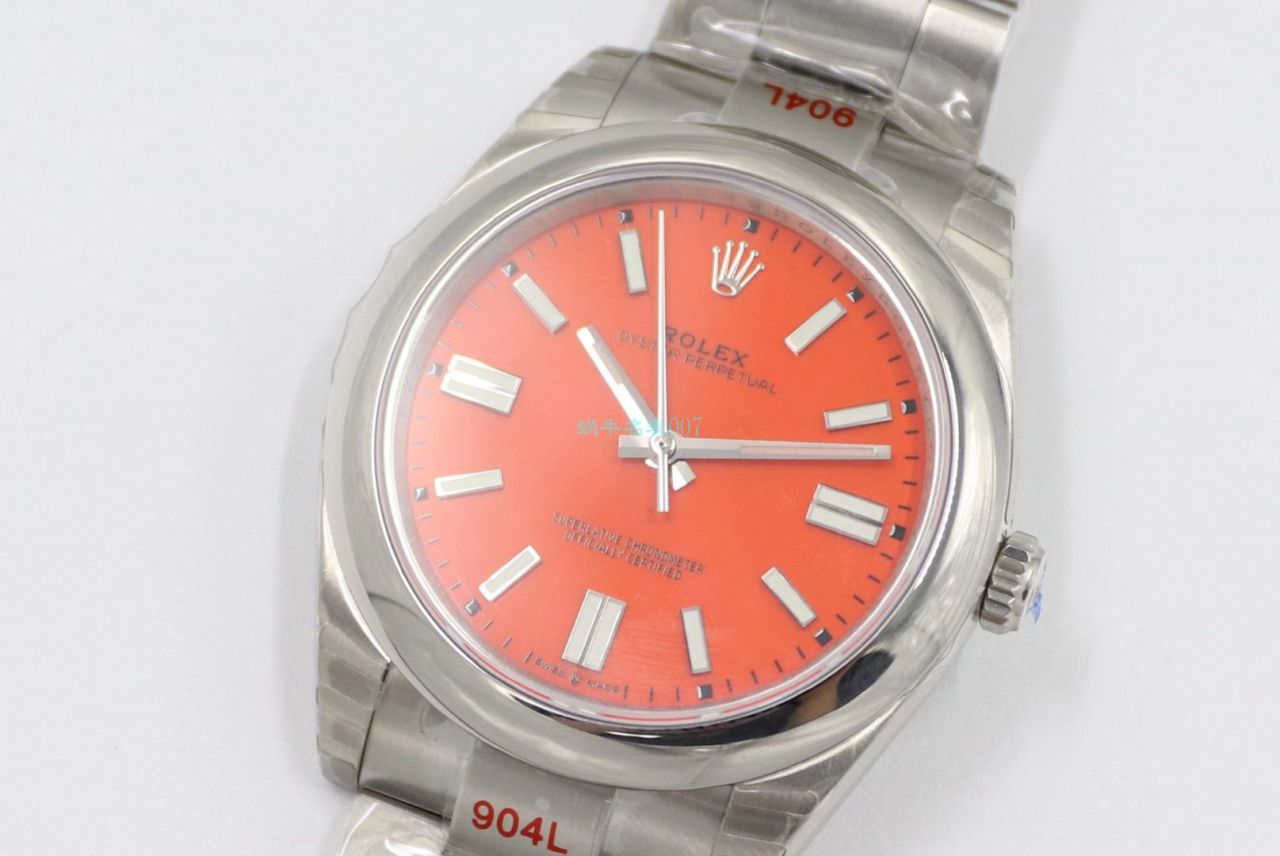 EW Factory 2020新款 Rolex  oyster perpetual 动型41系列1比1高仿手表m124300-0007，m124300-0004，m124300-0006 / R673