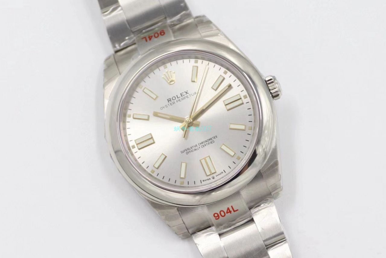 EW Factory 2020新款 Rolex  oyster perpetual 动型41系列1比1高仿手表m124300-0007，m124300-0004，m124300-0006 / R673
