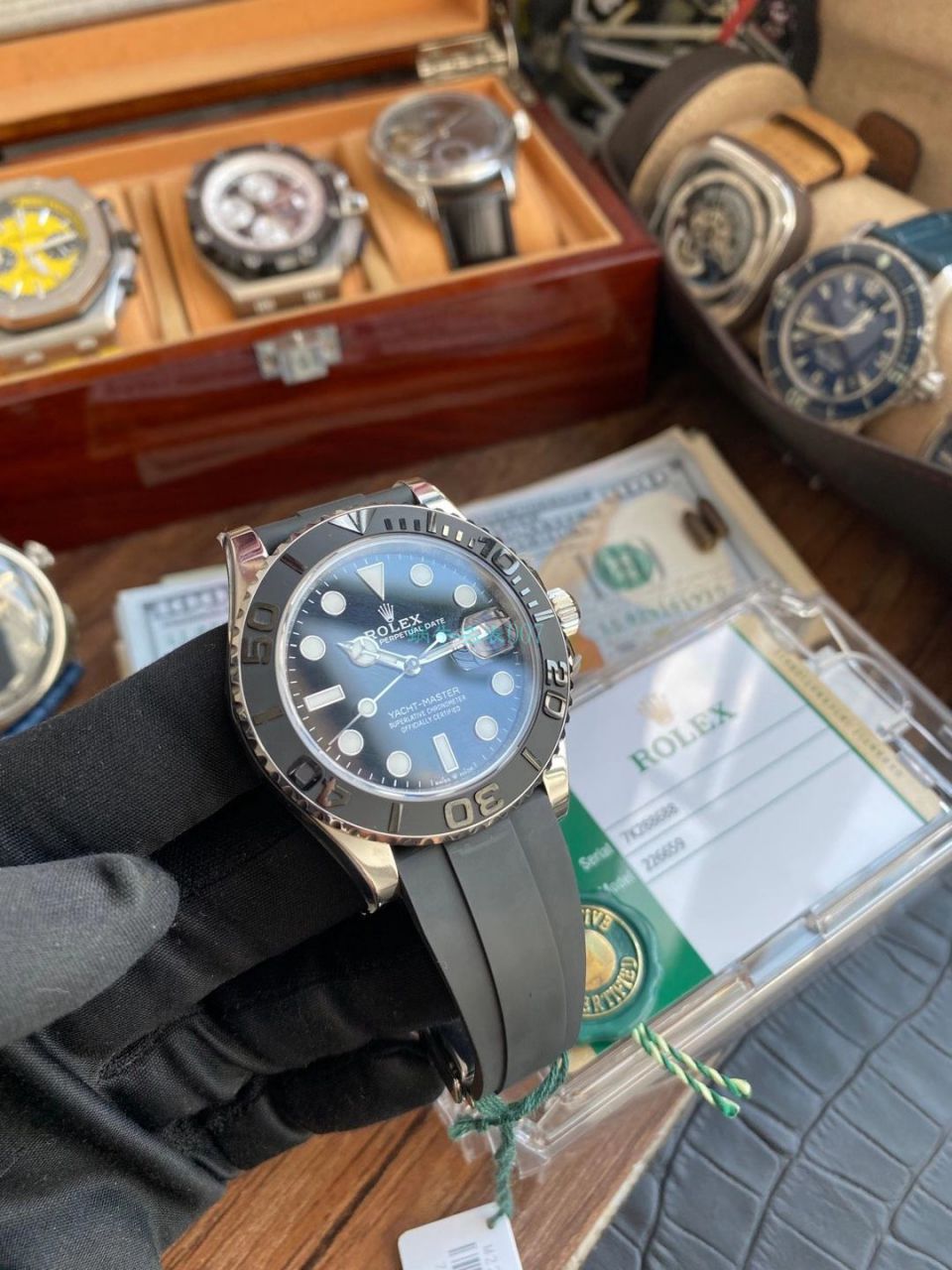 VS Factory  Rolex  Yacht-Master 42系列1比1高仿手表m226659-0002 wrist watch  / R675