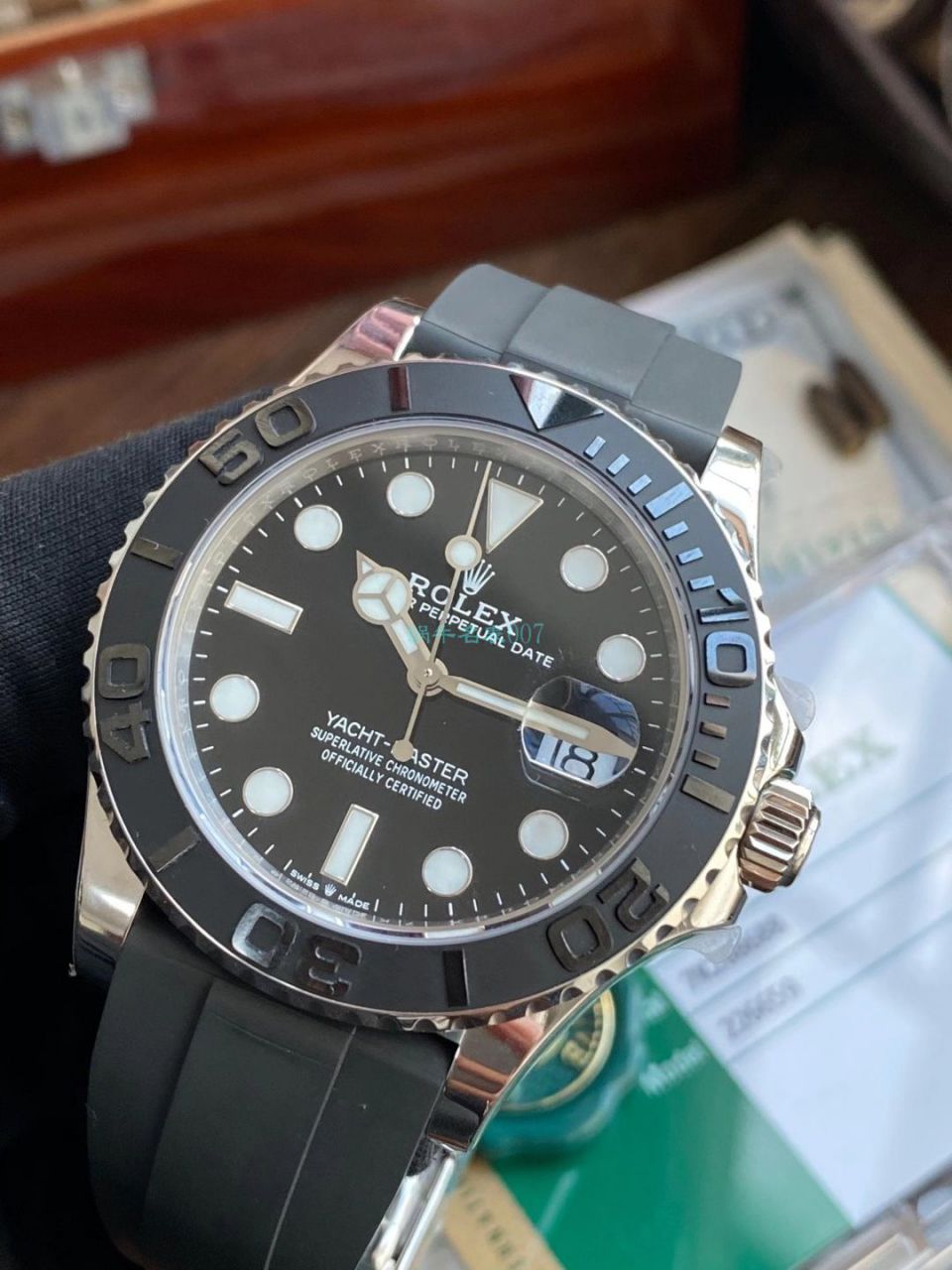 VS Factory  Rolex  Yacht-Master 42系列1比1高仿手表m226659-0002 wrist watch  / R675