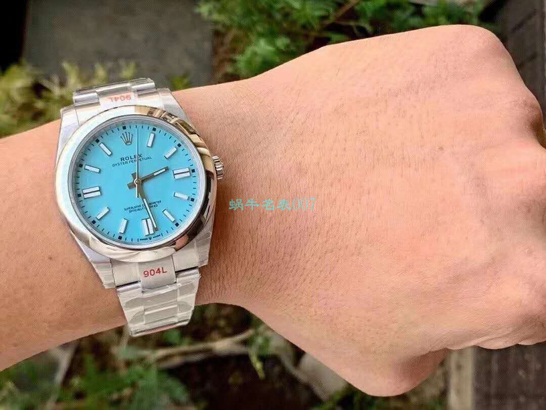 EW Factory 2020新款 Rolex  oyster perpetual 动型41系列1比1高仿手表m124300-0007，m124300-0004，m124300-0006 / R673