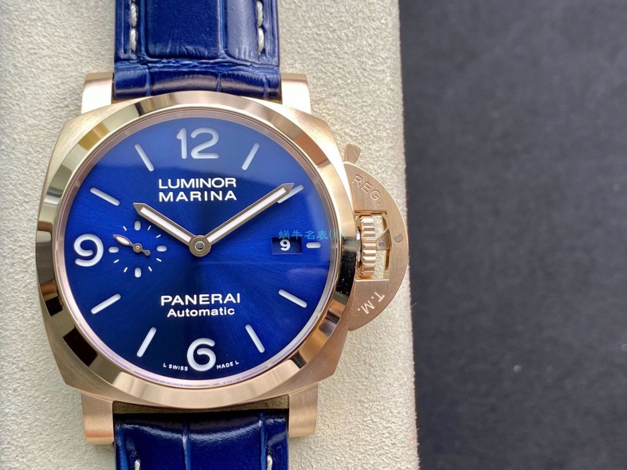 VS Factory Panerai 1比1高仿手表LUMINOR庐米诺红金PAM01112 wrist watch  / VSPAM01112