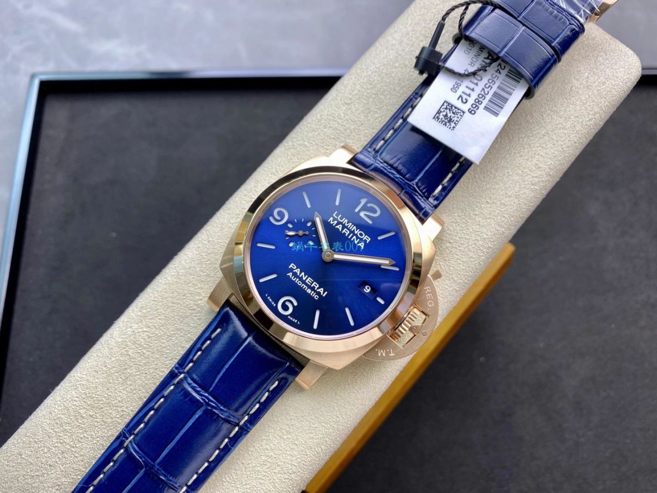 VS Factory Panerai 1比1高仿手表LUMINOR庐米诺红金PAM01112 wrist watch  / VSPAM01112