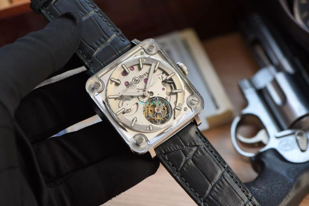 BBR Factory 全新 top 复刻高仿Bell & Ross Bell & Ross 【评测视频】BRX2-MRTB-SK-ST Tourbillon V2 升级版 / BR039BBR