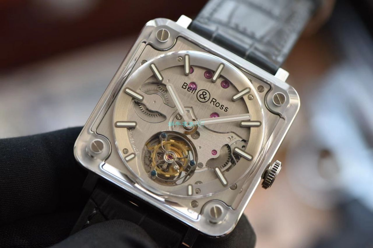 BBR Factory 全新 top 复刻高仿Bell & Ross Bell & Ross 【评测视频】BRX2-MRTB-SK-ST Tourbillon V2 升级版 / BR039BBR
