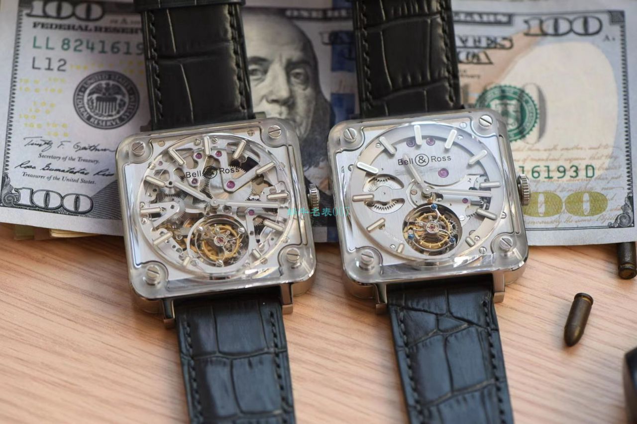 BBR Factory 全新 top 复刻高仿Bell & Ross Bell & Ross 【评测视频】BRX2-MRTB-SK-ST Tourbillon V2 升级版 / BR039BBR