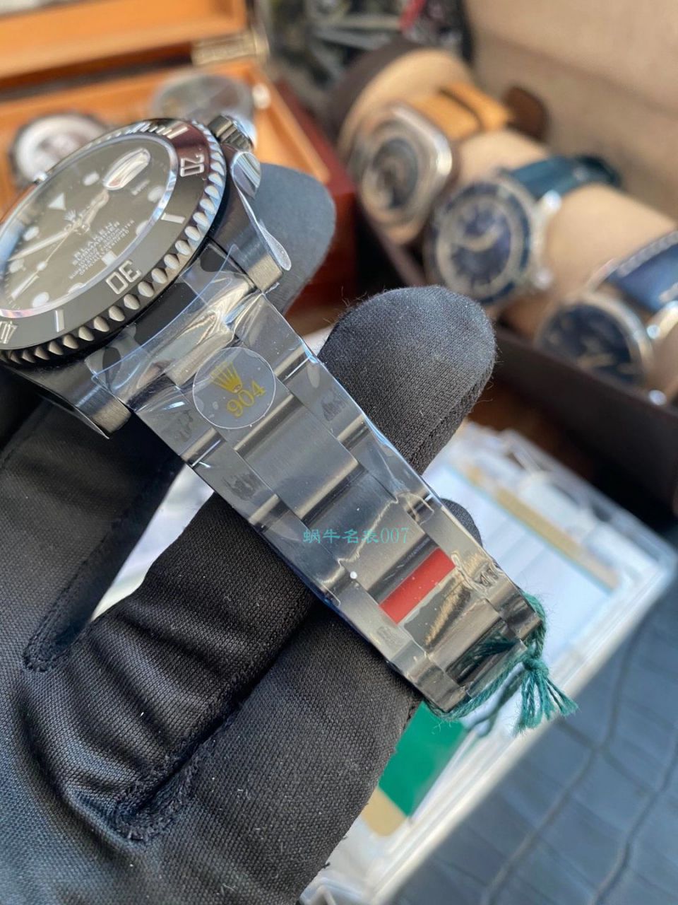 V6 Factory 魔改装 Rolex  Submariner 暗夜黑特别版复刻高仿BLAKEN 116610LN SUBMARINER DATE手表 / R672