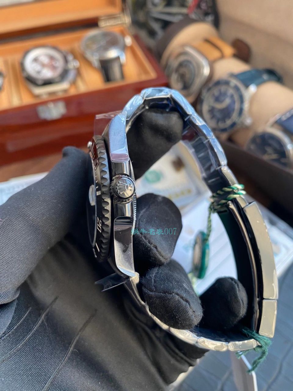 V6 Factory 魔改装 Rolex  Submariner 暗夜黑特别版复刻高仿BLAKEN 116610LN SUBMARINER DATE手表 / R672