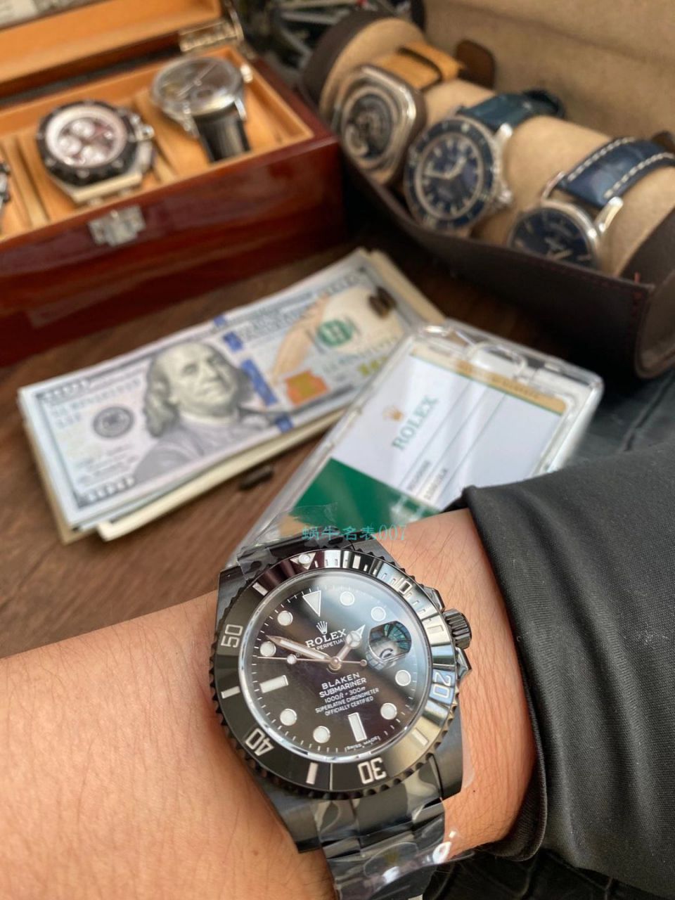 V6 Factory 魔改装 Rolex  Submariner 暗夜黑特别版复刻高仿BLAKEN 116610LN SUBMARINER DATE手表 / R672
