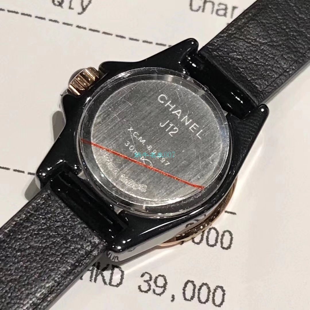 BV Factory 香奈儿J12系列1比1高仿女士手表H4663，H4664 wrist watch  / XB063