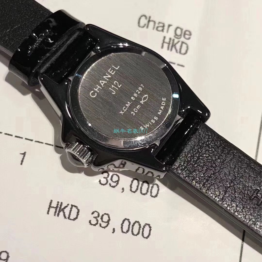 BV Factory 香奈儿J12系列1比1高仿女士手表H4663，H4664 wrist watch  / XB063