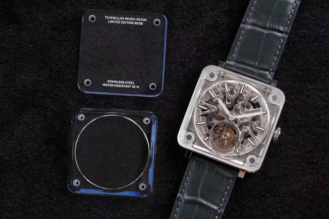 BBR Factory  Bell & Ross EXPERIMENTAL超A复刻高仿 Tourbillon 手表BRX2-MRTB-SK-ST wrist watch  / BR038