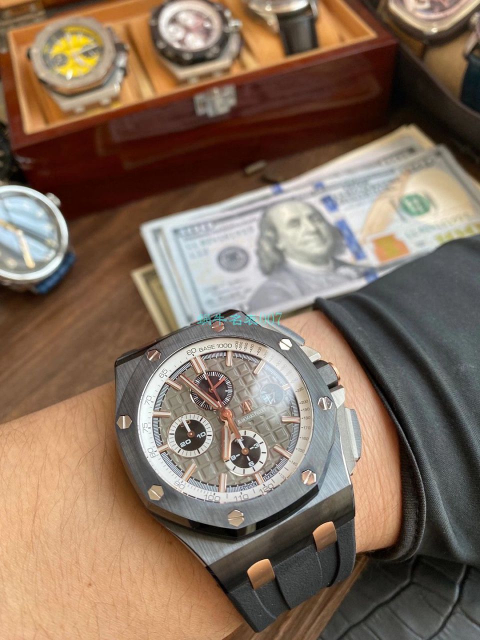 【 Video analysis 】JF Factory Audemars Piguet  Royal Oak Offshore 复刻高仿柏林勃兰登堡门26415CE.OO.A002CA.01 wrist watch  / AP221