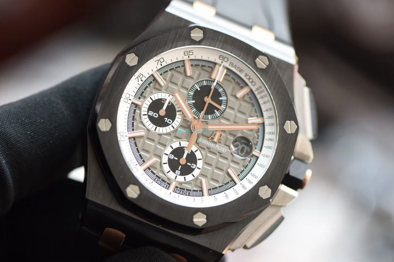 【 Video analysis 】JF Factory Audemars Piguet  Royal Oak Offshore 复刻高仿柏林勃兰登堡门26415CE.OO.A002CA.01 wrist watch  / AP221
