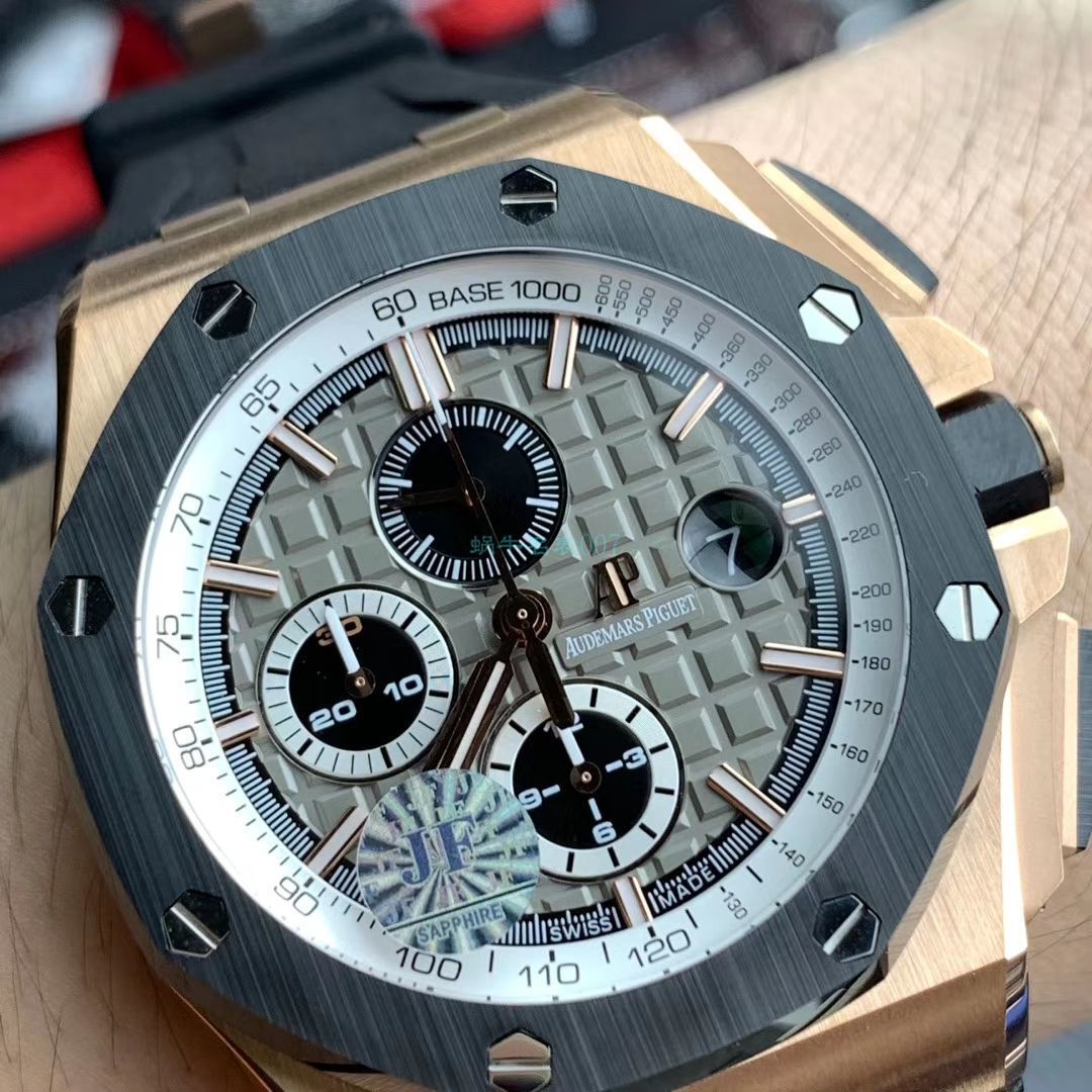【 Video analysis 】JF Factory Audemars Piguet  Royal Oak Offshore 1比1复刻高仿手表26416RO.OO.A002CA.01 wrist watch  / AP220