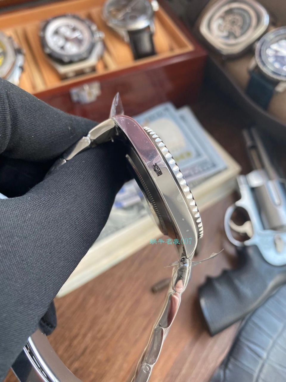 AR Factory  Rolex  Submariner 型1比1高仿手表无日历无历 Submariner 114060-97200 黑盘 wrist watch  / R677