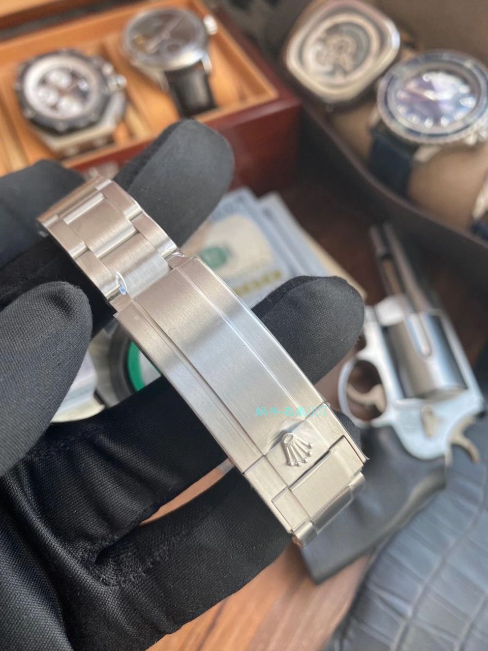 AR Factory  Rolex  Submariner 型1比1高仿手表无日历无历 Submariner 114060-97200 黑盘 wrist watch  / R677